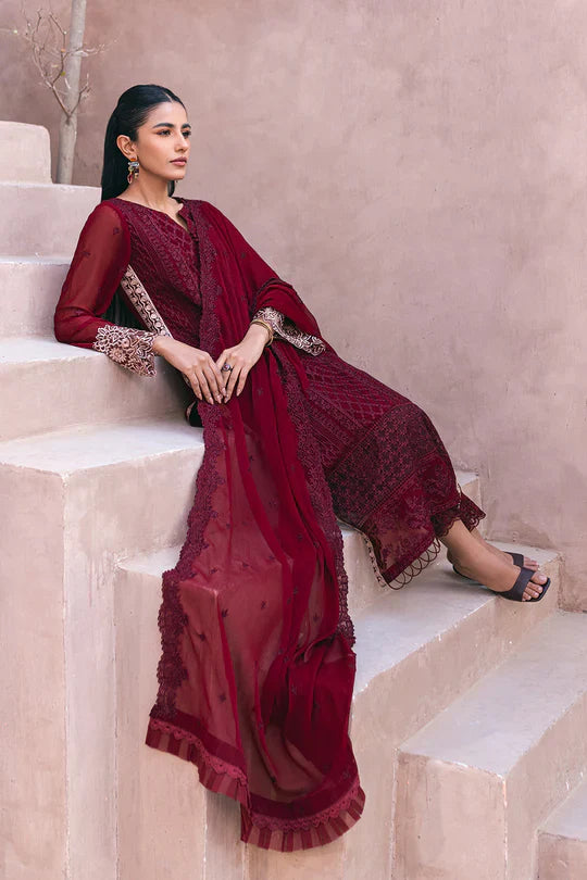 Azure | Embroidered Ensembles 3 Pcs | Fire Lily by Azure - Designer Dress - Type: Ladies Clothes - Available at Libayah - 100% Original