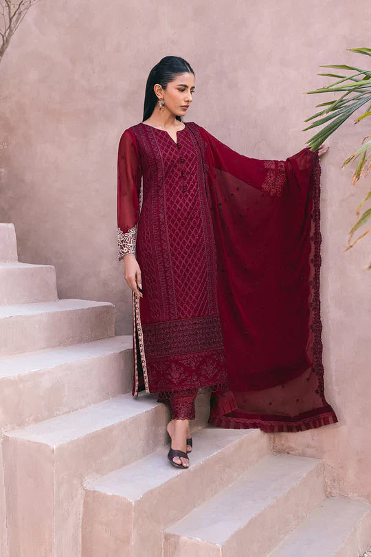 Azure | Embroidered Ensembles 3 Pcs | Fire Lily by Azure - Designer Dress - Type: Ladies Clothes - Available at Libayah - 100% Original