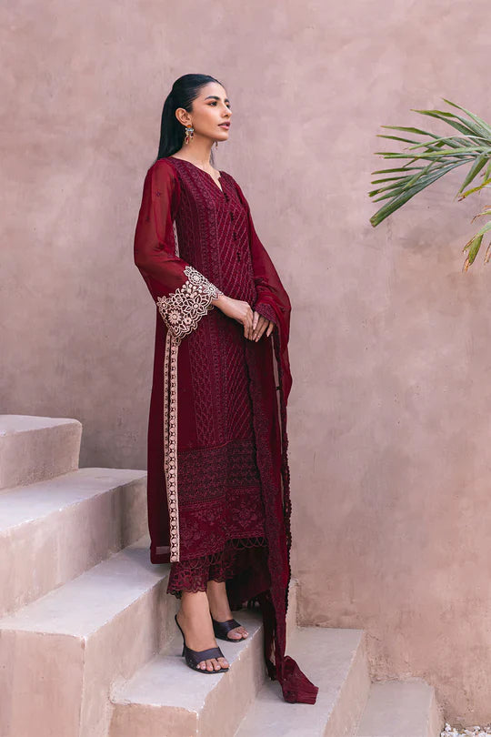 Azure | Embroidered Ensembles 3 Pcs | Fire Lily by Azure - Designer Dress - Type: Ladies Clothes - Available at Libayah - 100% Original