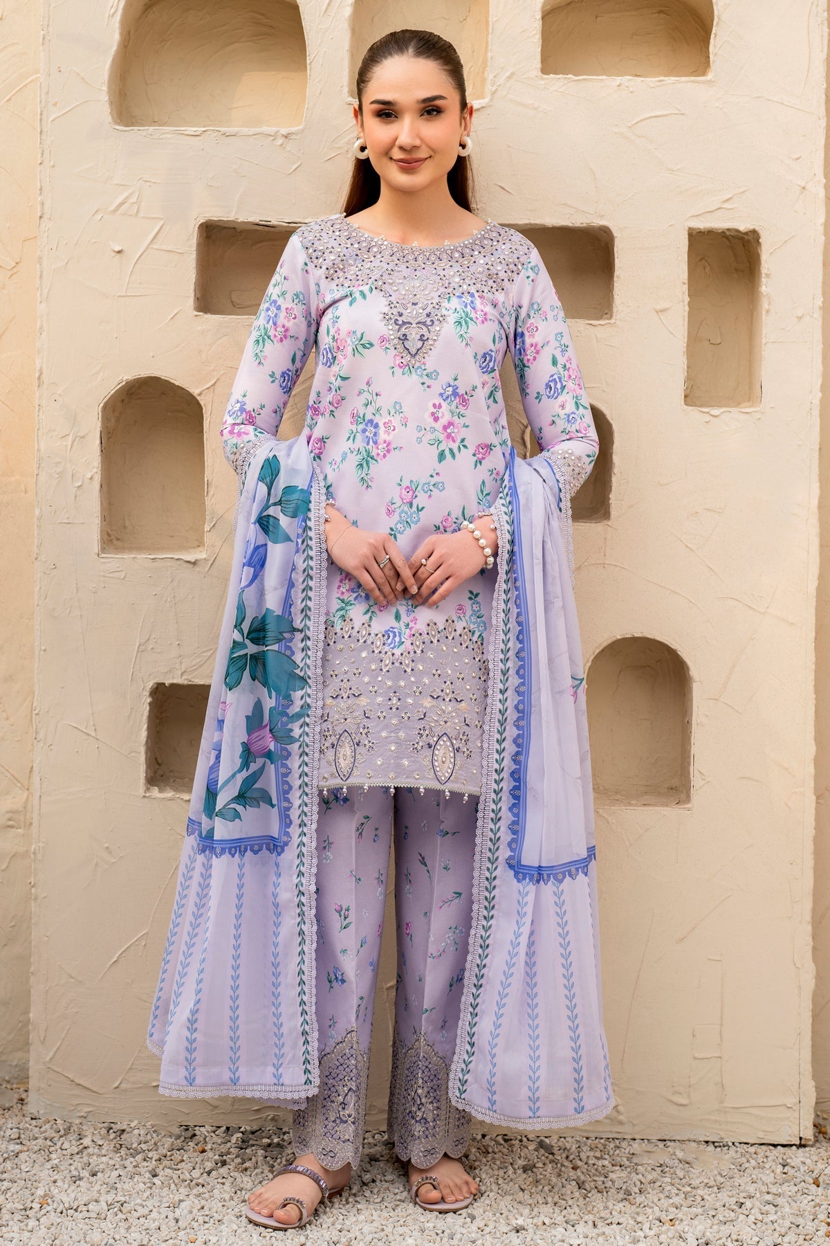 Alizeh | Levana Lawn | Flake by Alizeh - Designer Dress - Type: Ladies Clothes - Available at Libayah - 100% Original