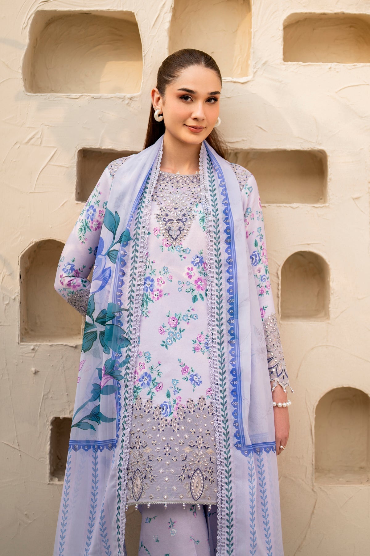 Alizeh | Levana Lawn | Flake by Alizeh - Designer Dress - Type: Ladies Clothes - Available at Libayah - 100% Original