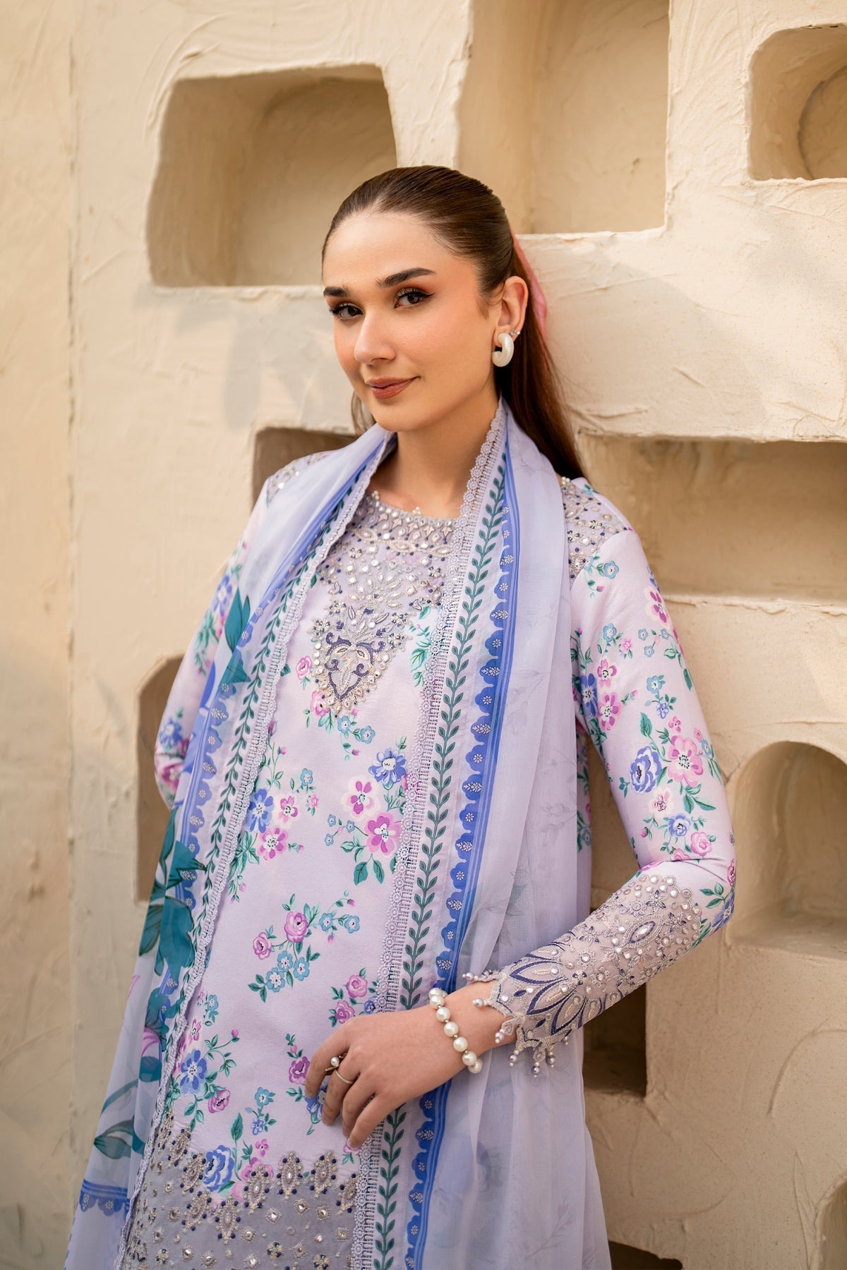 Alizeh | Levana Lawn | Flake by Alizeh - Designer Dress - Type: Ladies Clothes - Available at Libayah - 100% Original