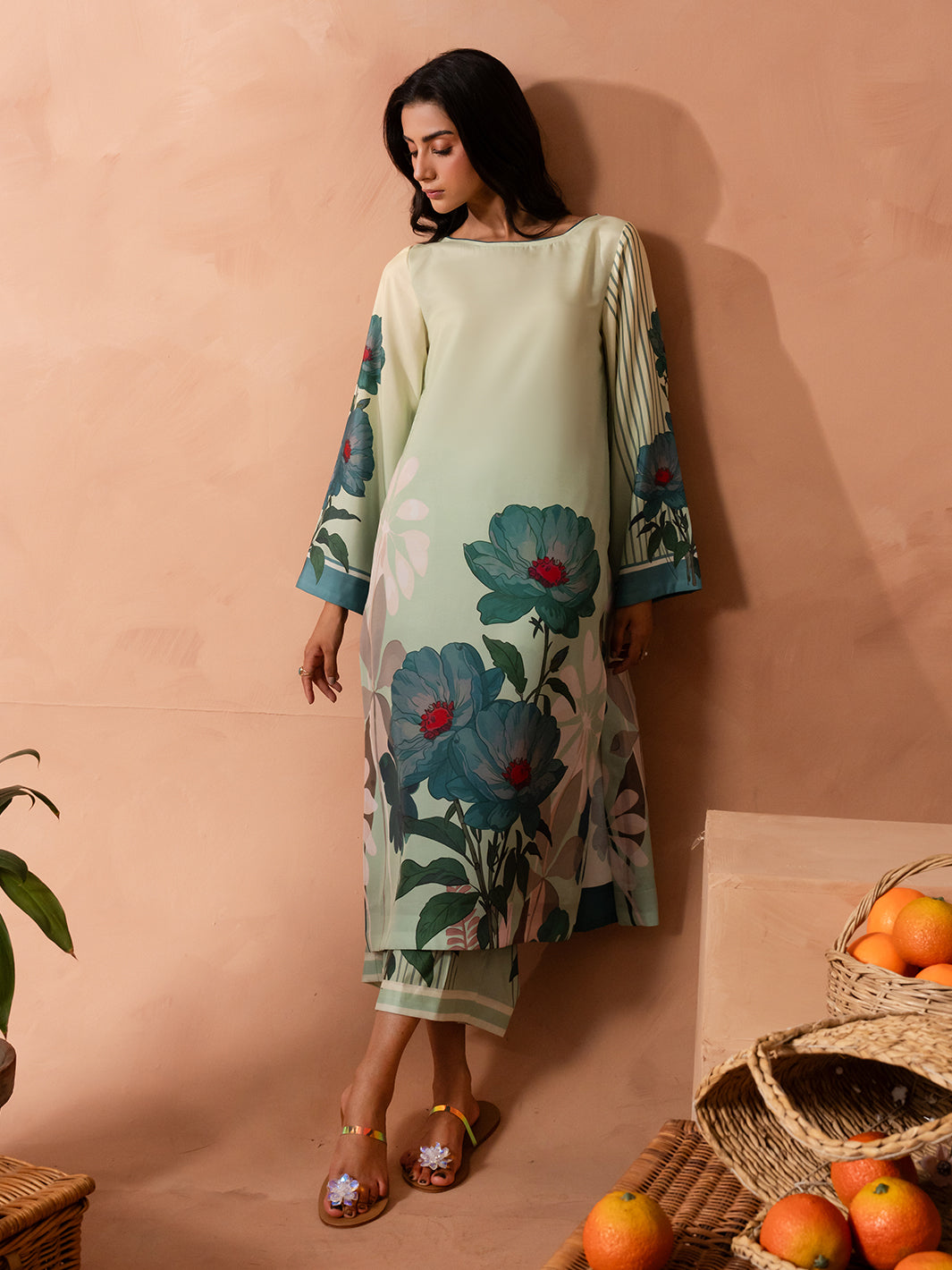 IZEL | Sunset street Pret | FLICKER by Izel - Designer Dress  - Type : Ladies Clothes - Available at Libayah - 100% Original 