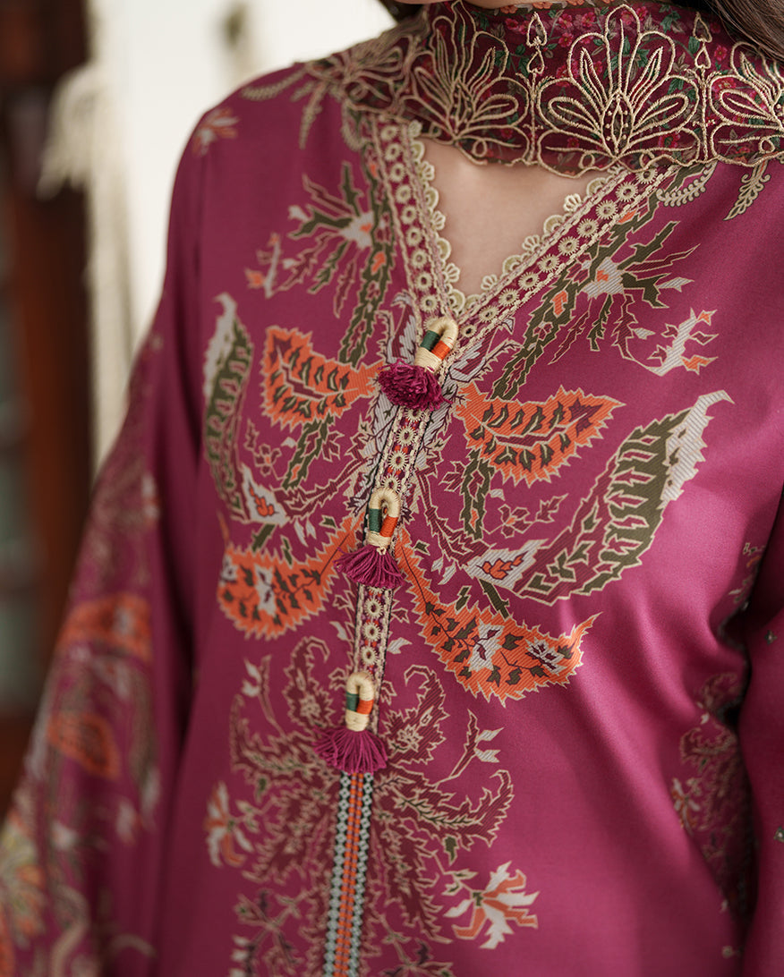 Roheenaz | Whispered Florals | Floral Garden - Designer Dress - Type : Ladies Clothes - Available at Libayah - 100% Original