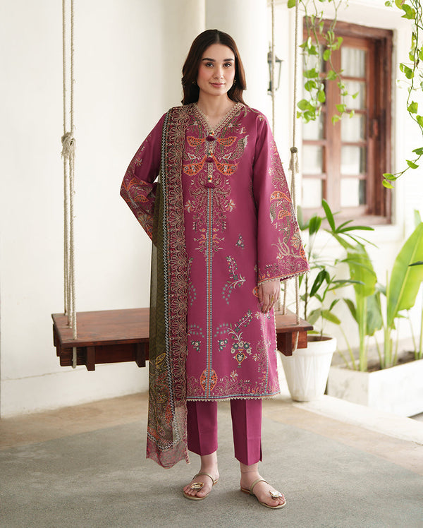 Roheenaz | Whispered Florals | Floral Garden - Designer Dress - Type : Ladies Clothes - Available at Libayah - 100% Original
