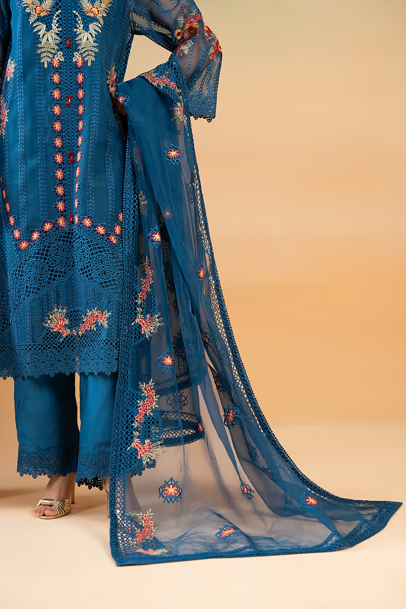 Saad Shaikh | Cutwork 26 | Floren by Saad Shaikh - Designer Dress  - Type : Ladies Clothes - Available at Libayah - 100% Original 