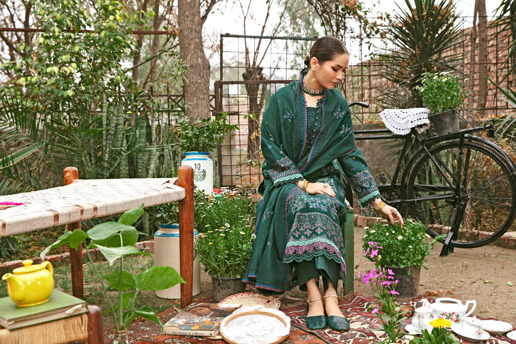 Florent | Luxury Lawn 24 | FFL-7A by Florent - Designer Dress - Type: Ladies Clothes - Available at Libayah - 100% Original