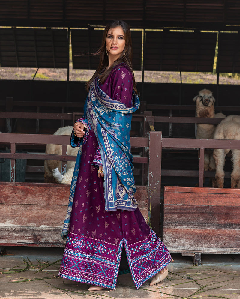 Florence Whisper – authentic Pakistani dress from the Mushq Winter Broadway 25 collection for women in the UK.
