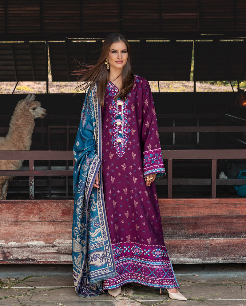 Florence Whisper – authentic Pakistani dress from the Mushq Winter Broadway 25 collection for women in the UK.