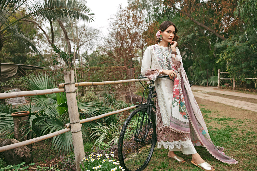Florent | Luxury Lawn 24 | FFL-2A by Florent - Designer Dress - Type: Ladies Clothes - Available at Libayah - 100% Original