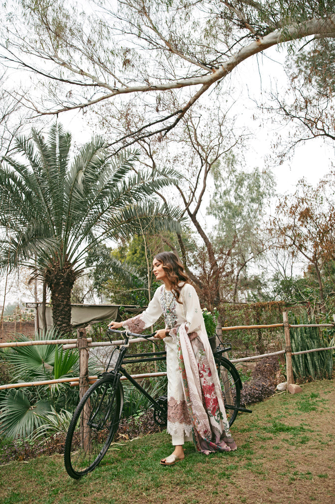 Florent | Luxury Lawn 24 | FFL-2A by Florent - Designer Dress - Type: Ladies Clothes - Available at Libayah - 100% Original