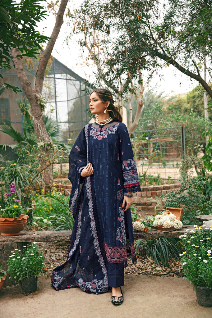 Florent | Luxury Lawn 24 | 3A by Florent - Designer Dress - Type: Ladies Clothes - Available at Libayah - 100% Original
