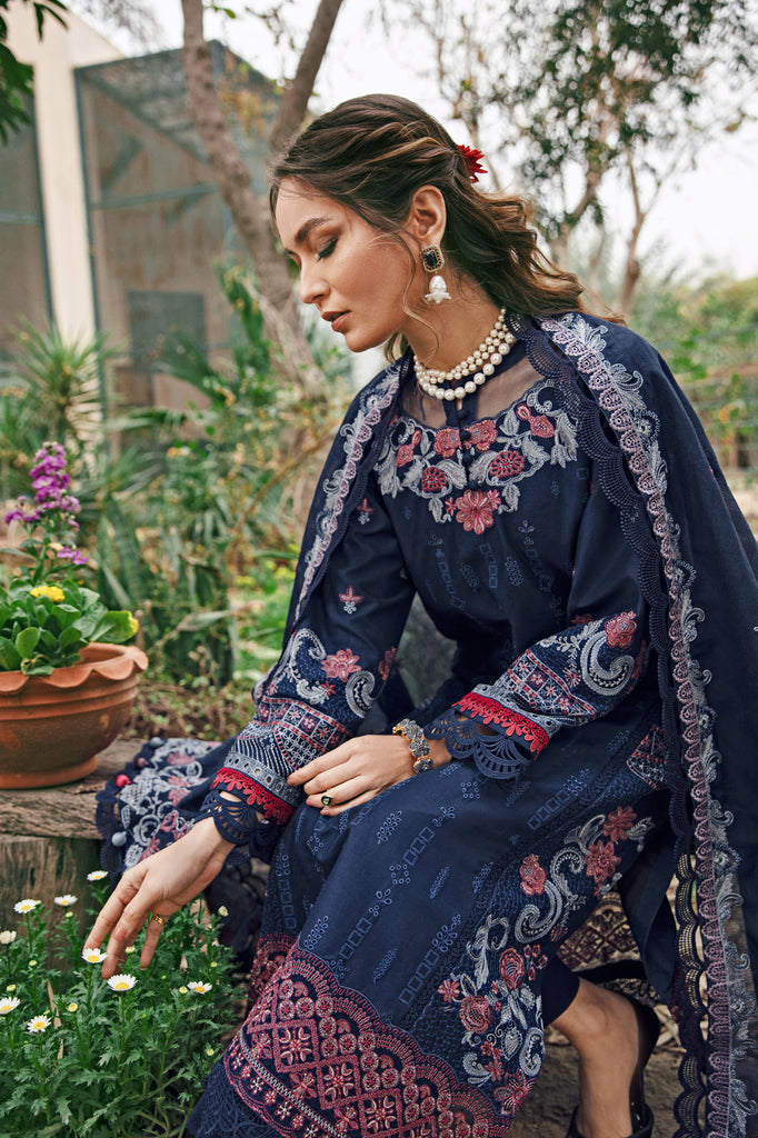 Florent | Luxury Lawn 24 | 3A by Florent - Designer Dress - Type: Ladies Clothes - Available at Libayah - 100% Original