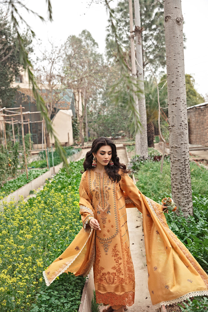 Florent | Luxury Lawn 24 | FFL-4A by Florent - Designer Dress - Type: Ladies Clothes - Available at Libayah - 100% Original
