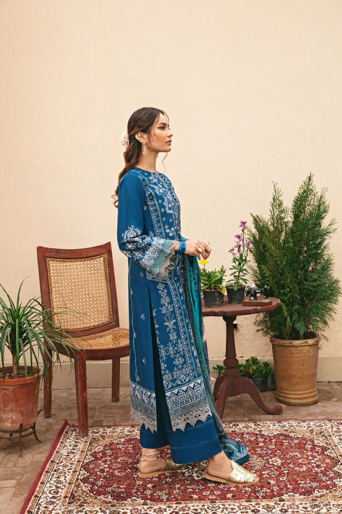 Florent | Luxury Lawn 24 | FFL-5A by Florent - Designer Dress - Type: Ladies Clothes - Available at Libayah - 100% Original