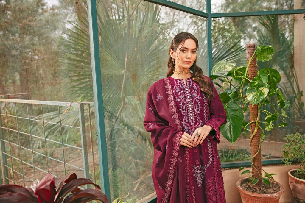 Florent | Luxury Lawn 24 | FFL-4B by Florent - Designer Dress - Type: Ladies Clothes - Available at Libayah - 100% Original