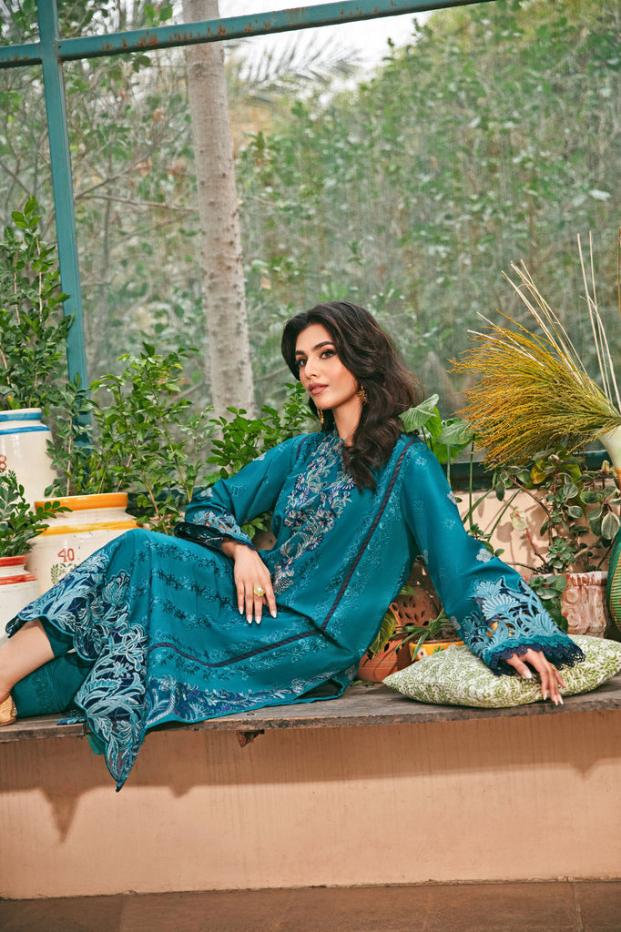 Florent | Luxury Lawn 24 | FFL-2B by Florent - Designer Dress - Type: Ladies Clothes - Available at Libayah - 100% Original