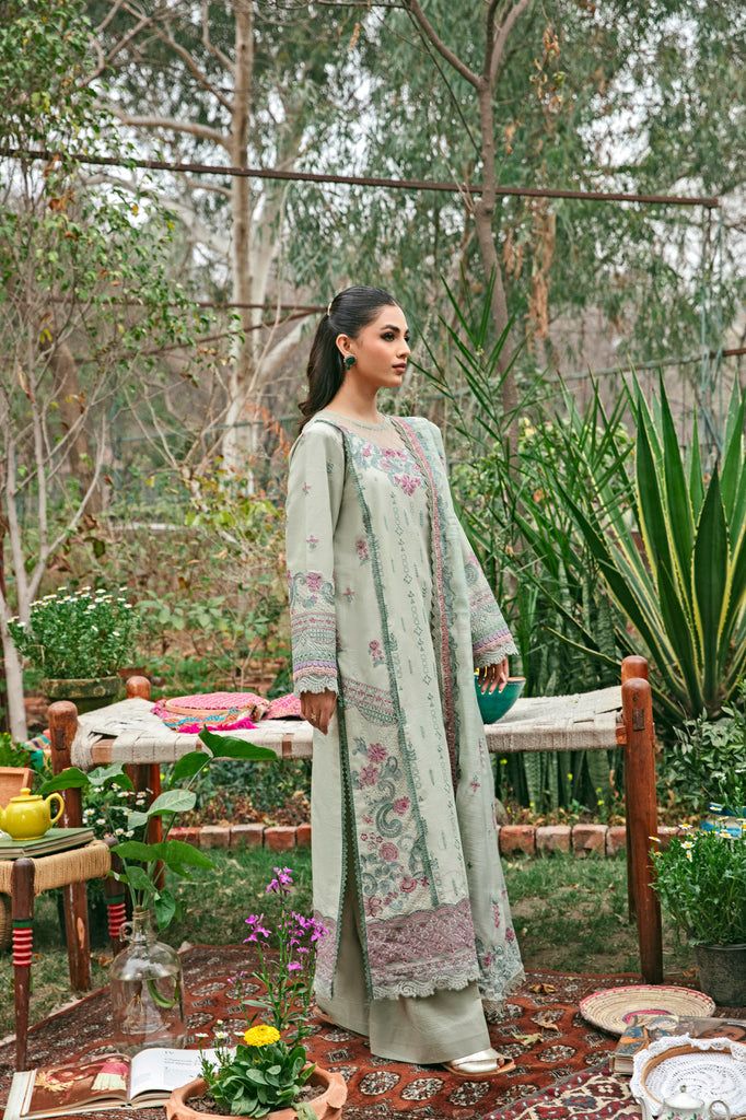 Florent | Luxury Lawn 24 | FFL-3B by Florent - Designer Dress - Type: Ladies Clothes - Available at Libayah - 100% Original