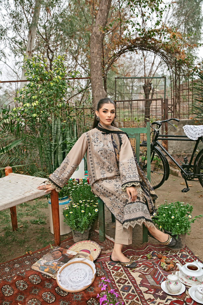 Florent | Luxury Lawn 24 | FFL-5B by Florent - Designer Dress - Type: Ladies Clothes - Available at Libayah - 100% Original