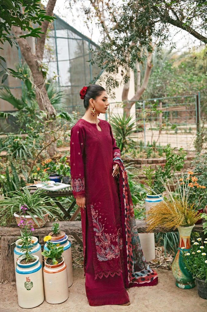 Florent | Luxury Lawn 24 | FFL-1B by Florent - Designer Dress - Type: Ladies Clothes - Available at Libayah - 100% Original