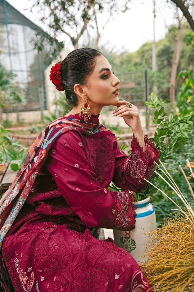 Florent | Luxury Lawn 24 | FFL-1B by Florent - Designer Dress - Type: Ladies Clothes - Available at Libayah - 100% Original
