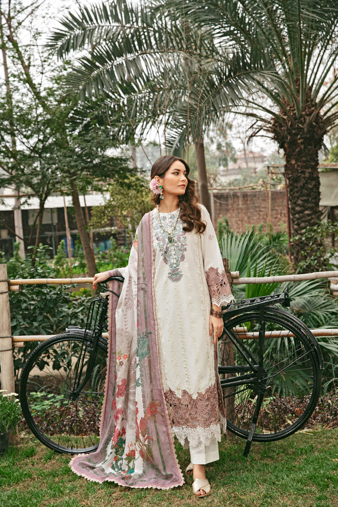 Florent | Luxury Lawn 24 | FFL-2A by Florent - Designer Dress - Type: Ladies Clothes - Available at Libayah - 100% Original