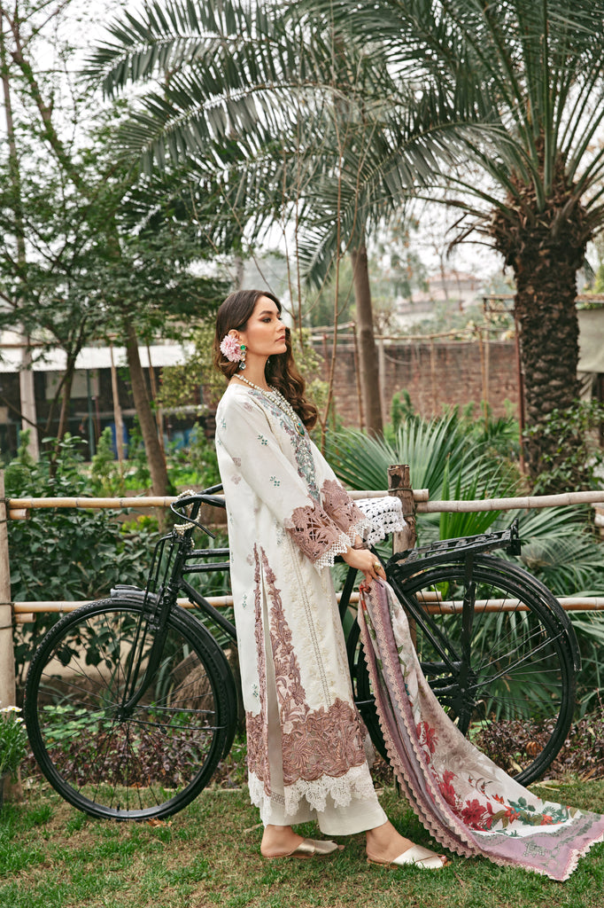 Florent | Luxury Lawn 24 | FFL-2A by Florent - Designer Dress - Type: Ladies Clothes - Available at Libayah - 100% Original