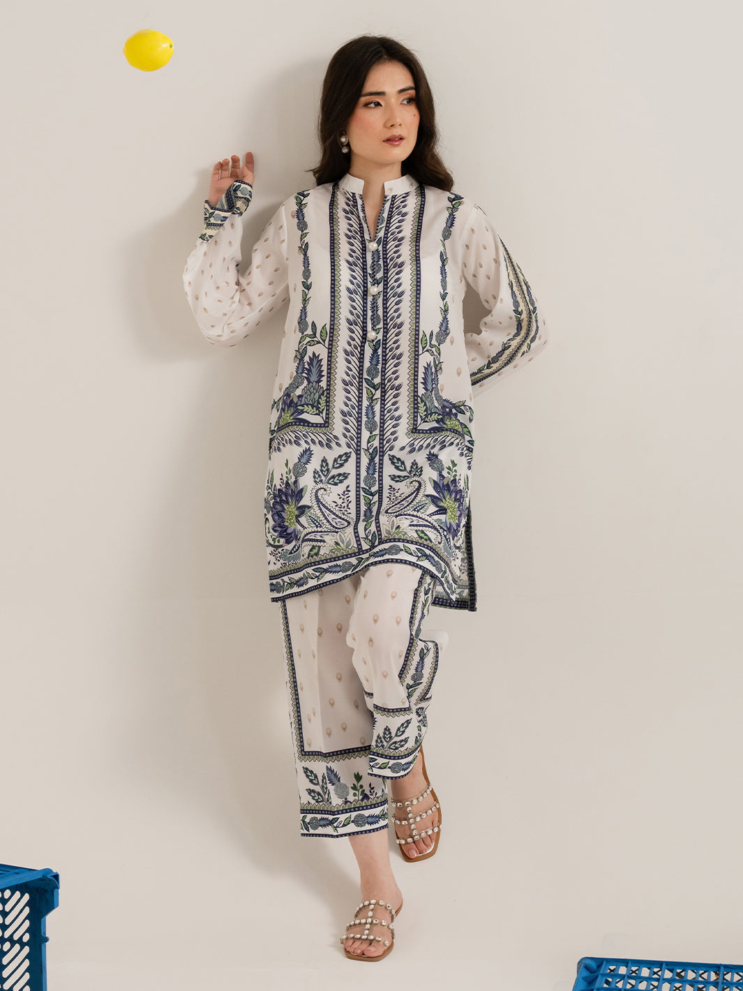 IZEL | Sunset street Pret | FLORET by Izel - Designer Dress  - Type : Ladies Clothes - Available at Libayah - 100% Original 