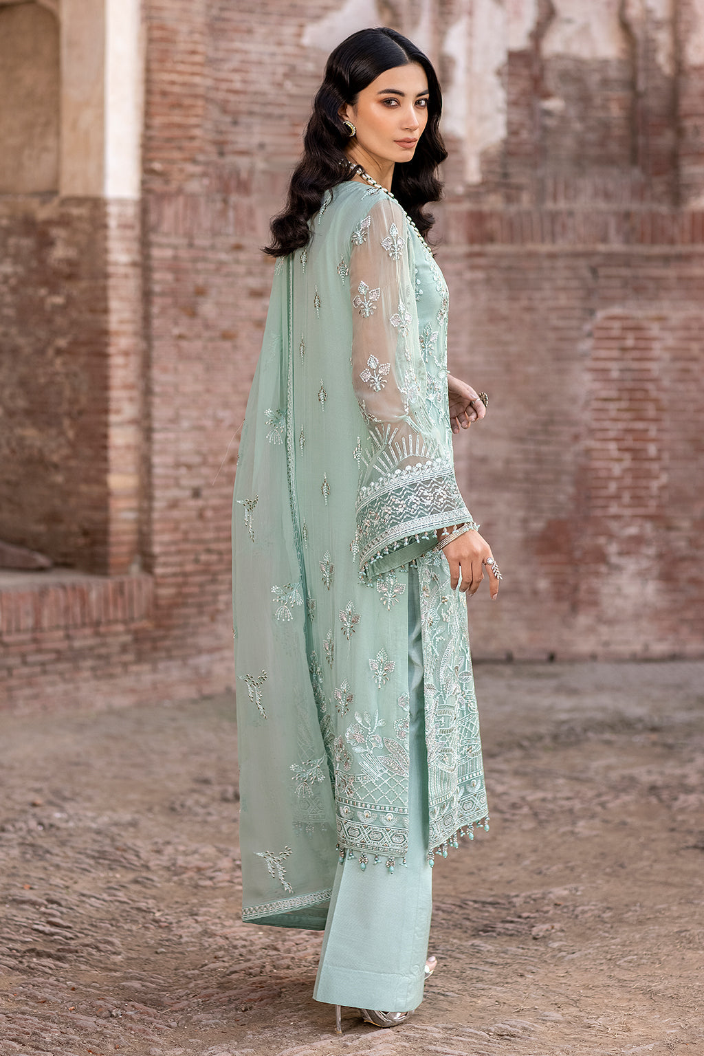 Flossie | Safeera Formals vol 13 | SNOW PEA (A) by Flossie - Designer Dress - Type: Ladies Clothes - Available at Libayah - 100% Original