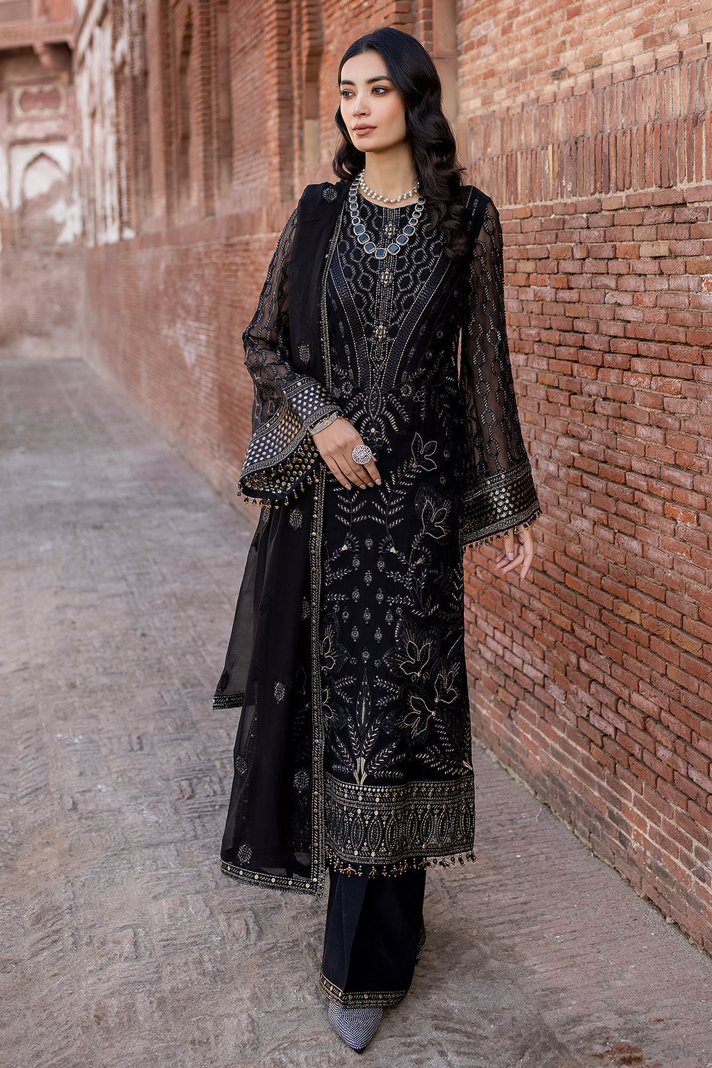 Flossie | Safeera Formals vol 13 | DARK VEIL by Flossie - Designer Dress - Type: Ladies Clothes - Available at Libayah - 100% Original