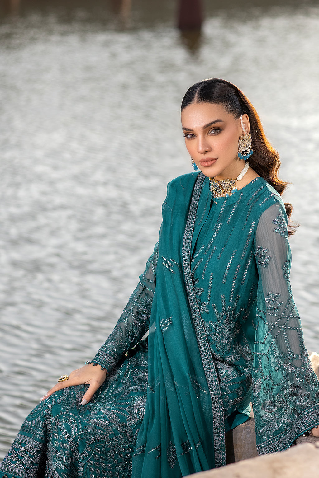 Flossie | Safeera Formals vol 13 | COLD LIGHT by Flossie - Designer Dress - Type: Ladies Clothes - Available at Libayah - 100% Original