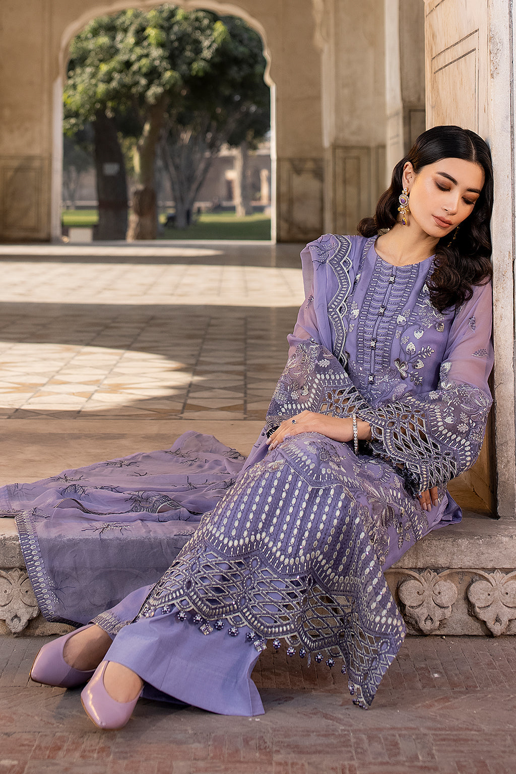 Flossie | Safeera Formals vol 13 | VIOLET SWEET (A) by Flossie - Designer Dress - Type: Ladies Clothes - Available at Libayah - 100% Original
