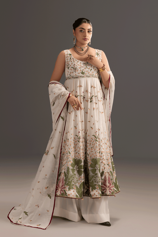Erum Khan | Summer Whisper | Elegant Glow - Designer Dress - Type : Ladies Clothes - Available at Libayah - 100% Original