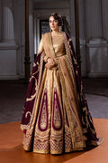 Erum Khan | Jahan Wedding 25 | Plum Spark by Erum Khan - Designer Dress  - Type : Ladies Clothes - Available at Libayah - 100% Original 