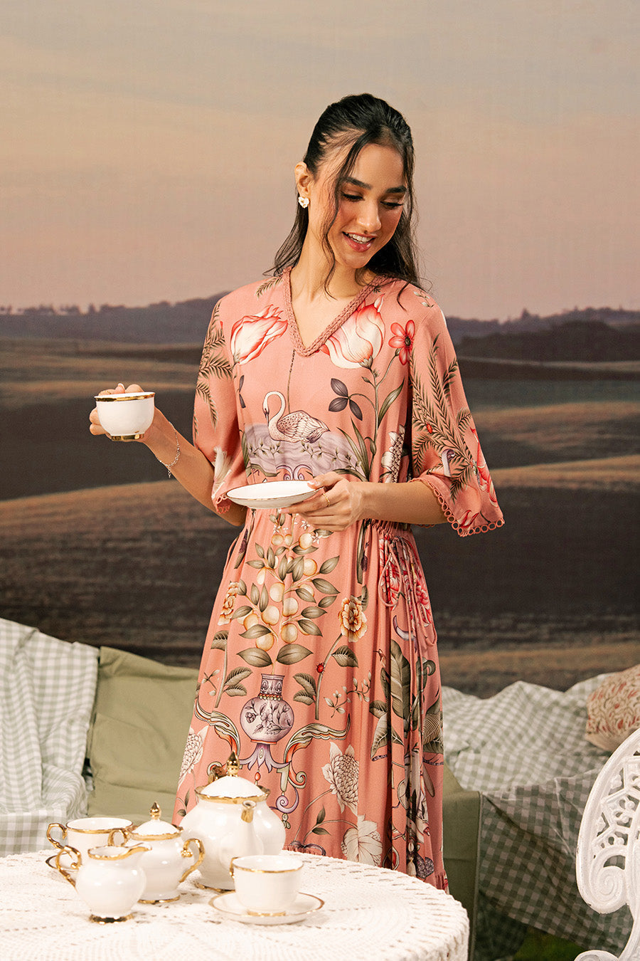 Maria B | Basics Winter 25 | MB-PFUS25-04B by Maria B - Designer Dress  - Type : Ladies Clothes - Available at Libayah - 100% Original 