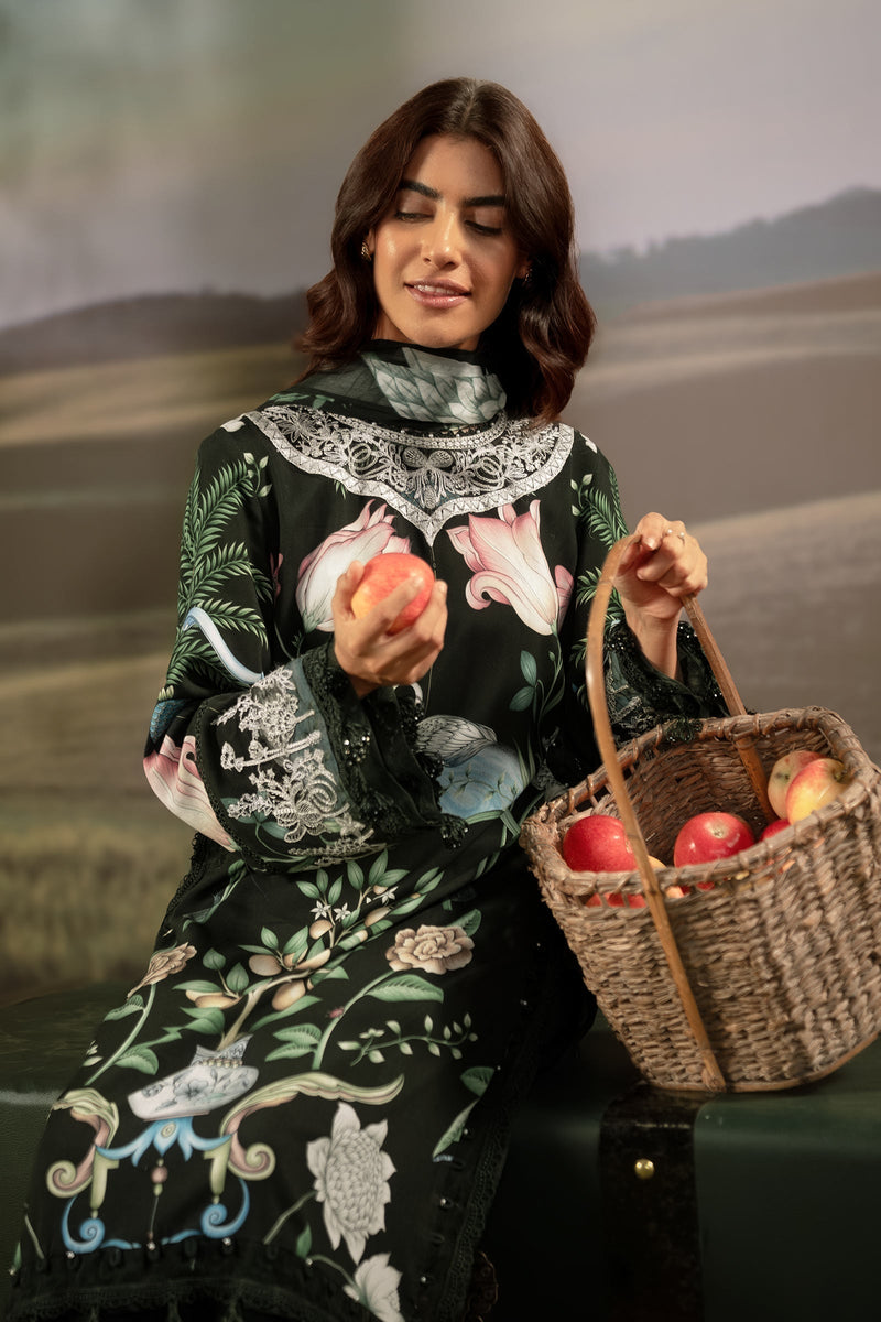 Maria B | Basics Winter 25 | MB-PFUS25-04A by Maria B - Designer Dress  - Type : Ladies Clothes - Available at Libayah - 100% Original 