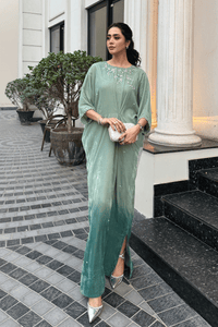 Erum Khan | Velvet Edit | Serenity - Designer Dress - Type : Ladies Clothes - Available at Libayah - 100% Original