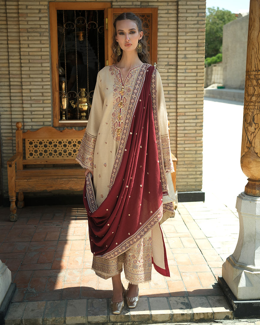Mushq | Bukhara Winter Edit | Frosted Dome by Mushq - Designer Dress  - Type : Ladies Clothes - Available at Libayah - 100% Original 