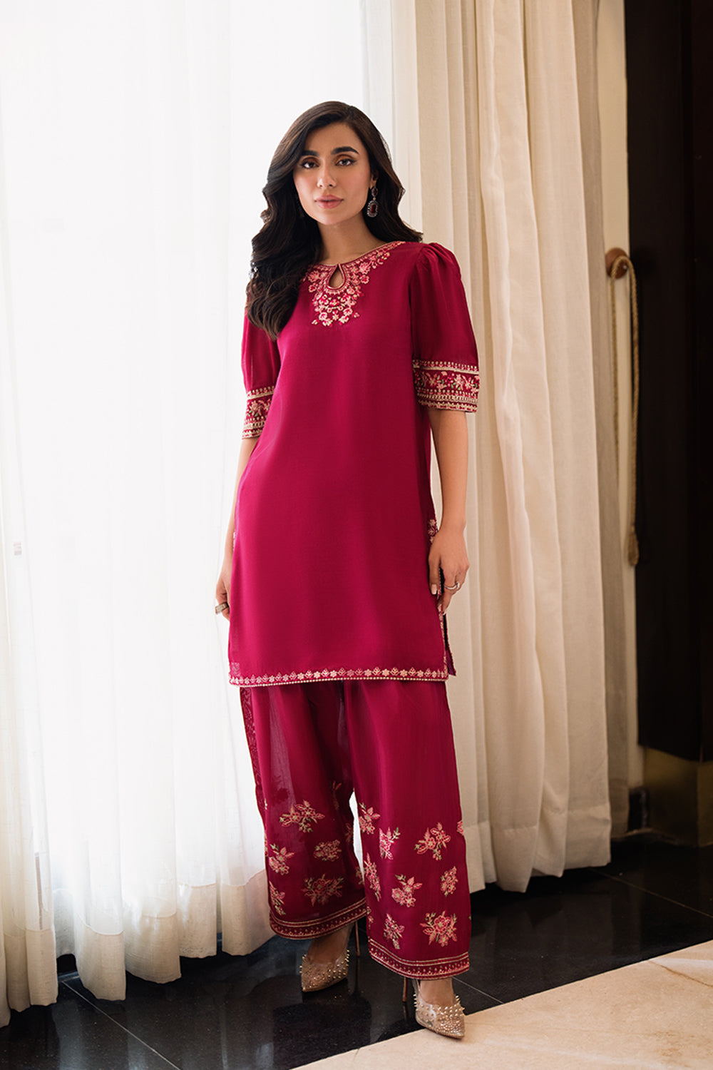 Azure | Diva Formals | Fuchsia Grace by Azure - Designer Dress  - Type : Ladies Clothes - Available at Libayah - 100% Original 