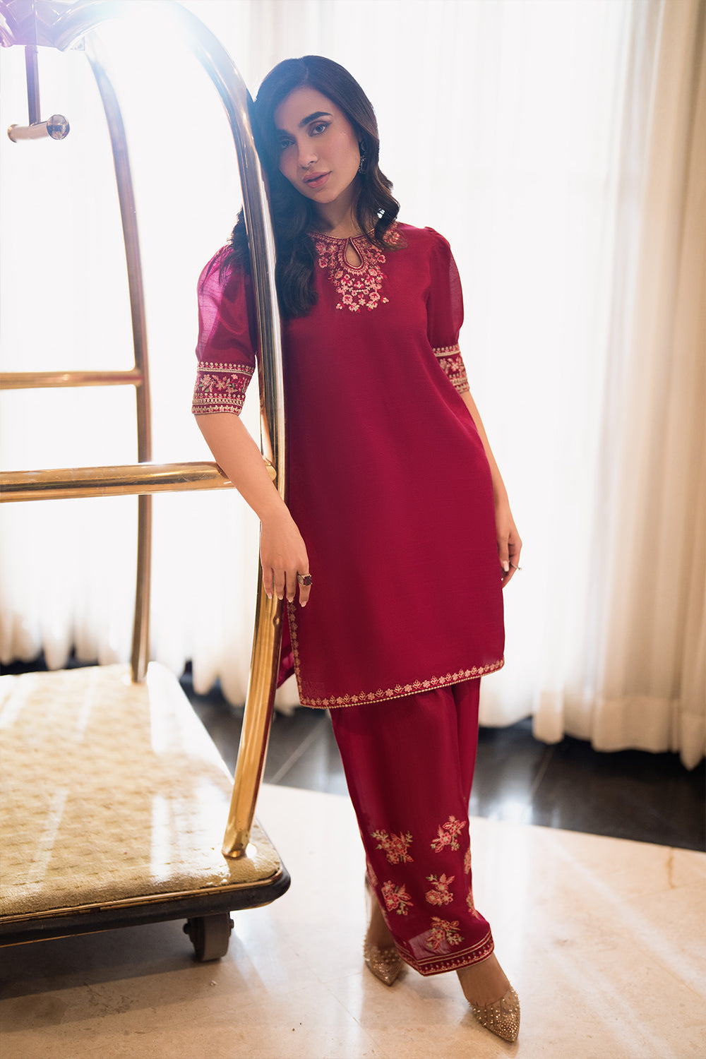 Azure | Diva Formals | Fuchsia Grace by Azure - Designer Dress  - Type : Ladies Clothes - Available at Libayah - 100% Original 