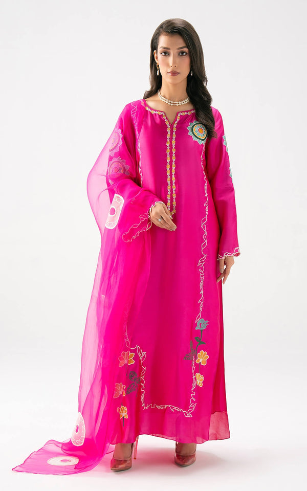 Afrozeh | Basic Pret 26 RTW | NACRE by Afrozeh - Designer Dress  - Type : Ladies Clothes - Available at Libayah - 100% Original 