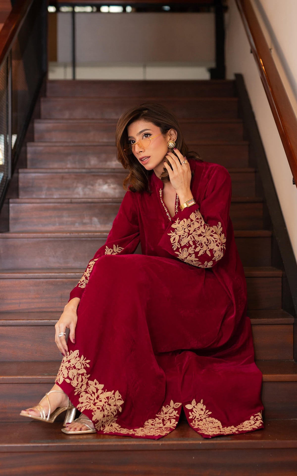 Afrozeh | Basic Pret 26 RTW | NACRE by Afrozeh - Designer Dress  - Type : Ladies Clothes - Available at Libayah - 100% Original 