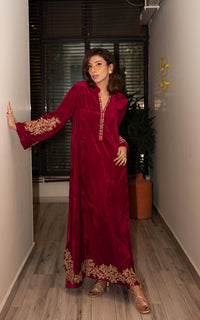 Afrozeh | Basic Pret 26 RTW | NACRE by Afrozeh - Designer Dress  - Type : Ladies Clothes - Available at Libayah - 100% Original 