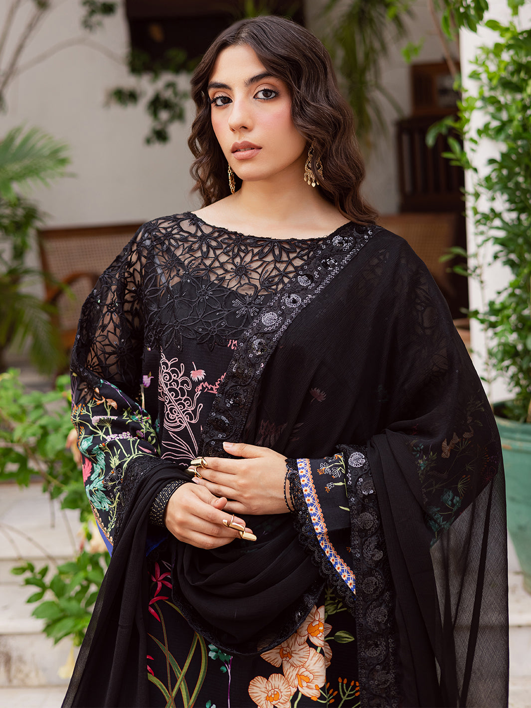 Mahnur | Gulzar Winter 25 | G - 01 by Mahnur - Designer Dress  - Type : Ladies Clothes - Available at Libayah - 100% Original 