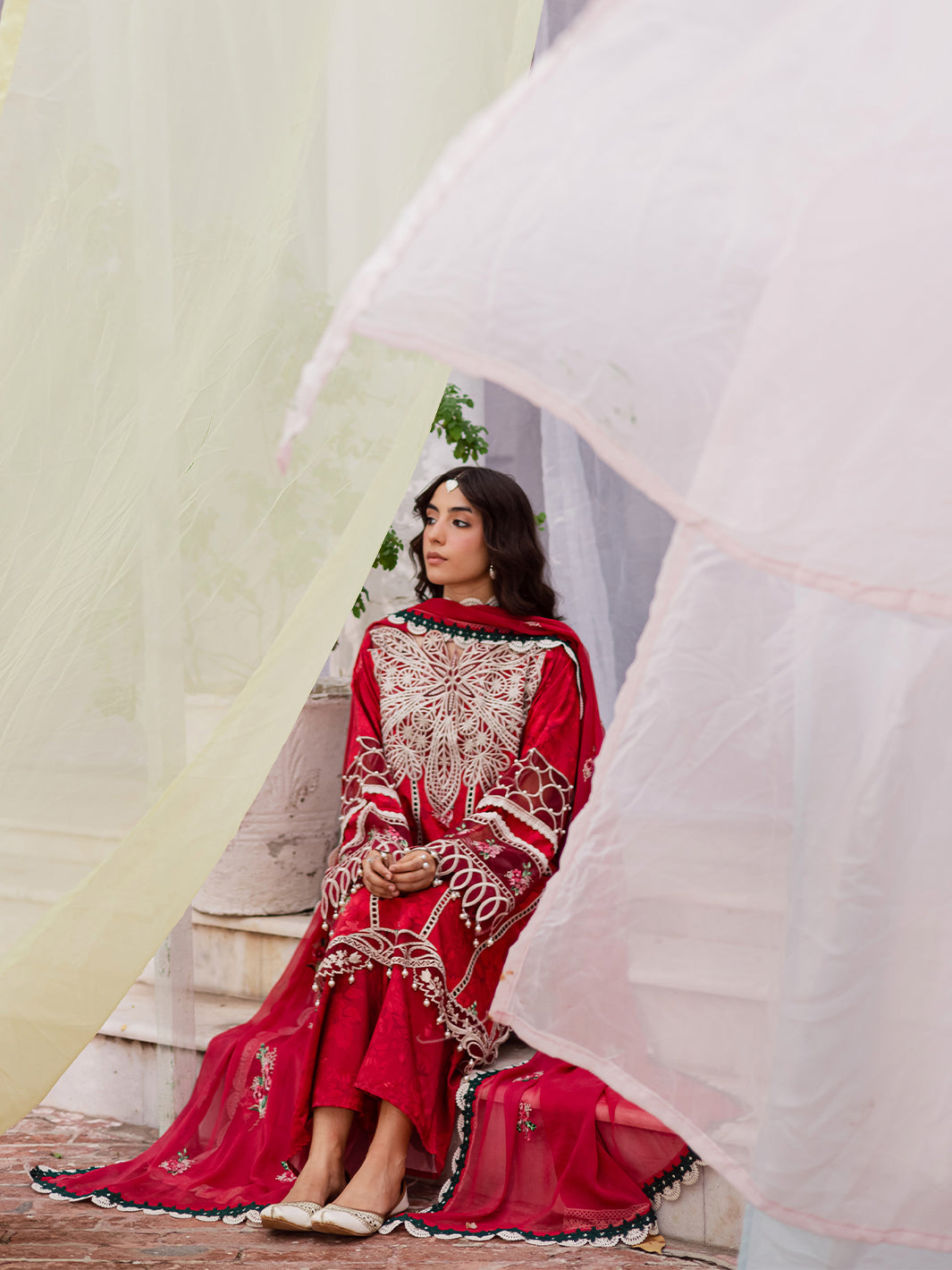 Mahnur | Gulzar Winter 25 | G - 03 by Mahnur - Designer Dress  - Type : Ladies Clothes - Available at Libayah - 100% Original 