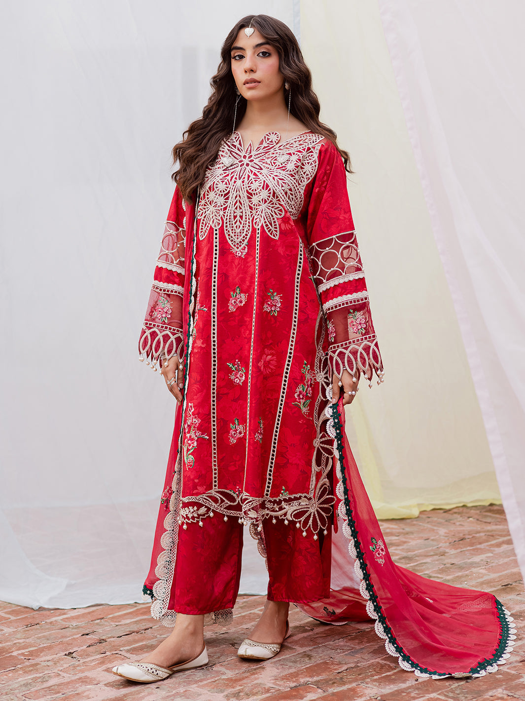 Mahnur | Gulzar Winter 25 | G - 03 by Mahnur - Designer Dress  - Type : Ladies Clothes - Available at Libayah - 100% Original 