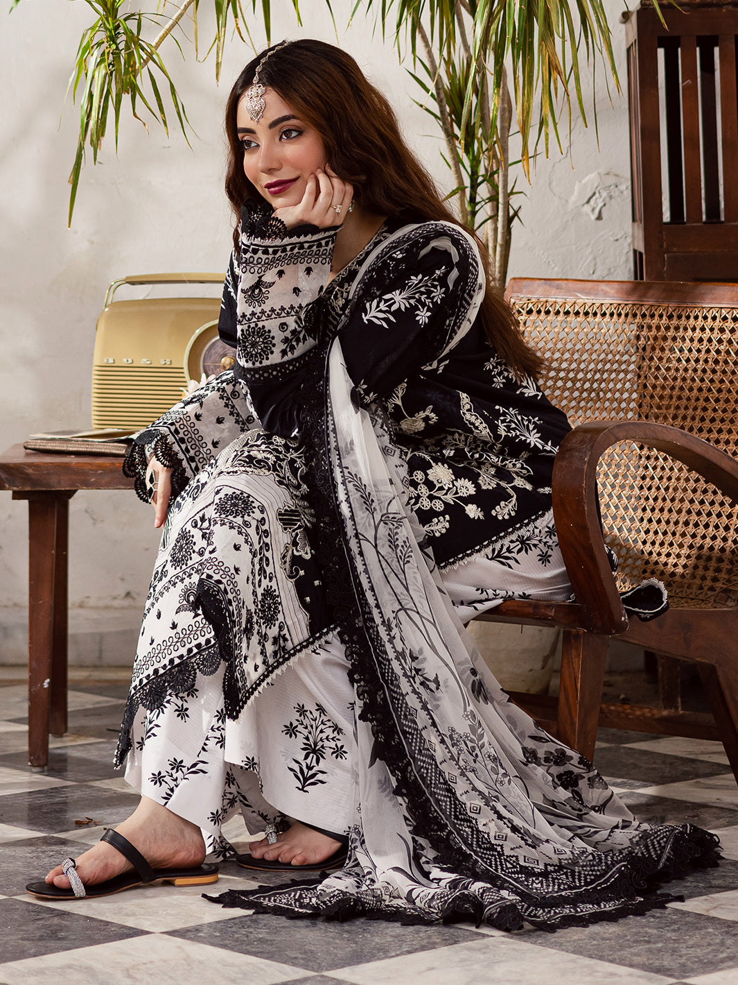 Mahnur | Gulzar Winter 25 | G - 04 by Mahnur - Designer Dress  - Type : Ladies Clothes - Available at Libayah - 100% Original 