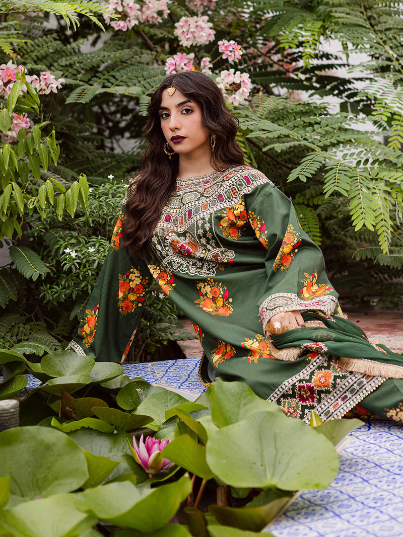 Mahnur | Gulzar Winter 25 | G - 05 by Mahnur - Designer Dress  - Type : Ladies Clothes - Available at Libayah - 100% Original 
