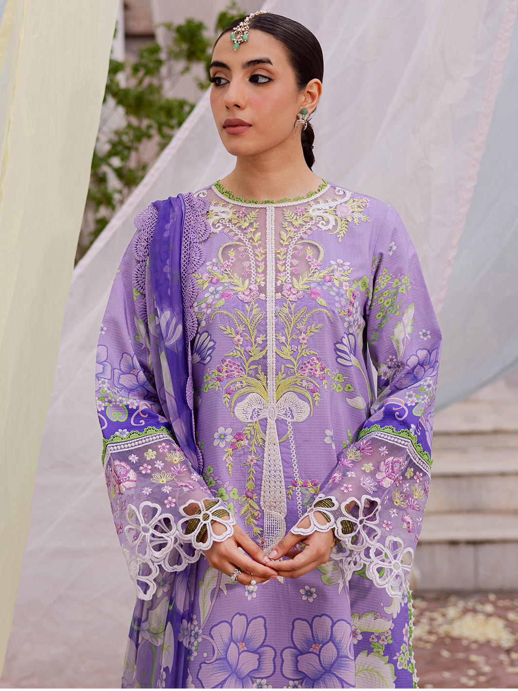 Mahnur | Gulzar Winter 25 | G - 07 by Mahnur - Designer Dress  - Type : Ladies Clothes - Available at Libayah - 100% Original 