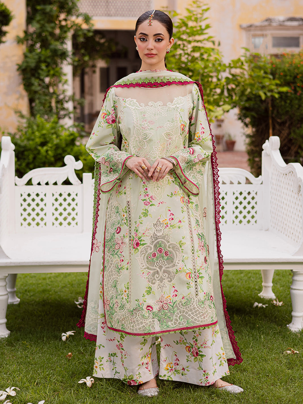 Mahnur | Gulzar Winter 25 | G - 09 by Mahnur - Designer Dress  - Type : Ladies Clothes - Available at Libayah - 100% Original 